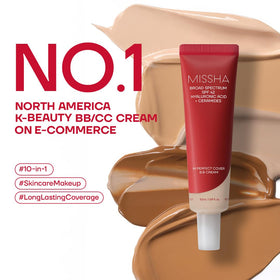 MISSHA M Perfect Cover BB Cream No.33 Tan packaging