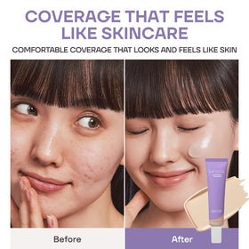 MISSHA M Perfect Cover Serum BB Cream No.21 Light Beige swatch