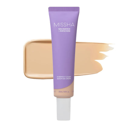 MISSHA M Perfect Cover Serum BB Cream No.23 Natural Beige front view