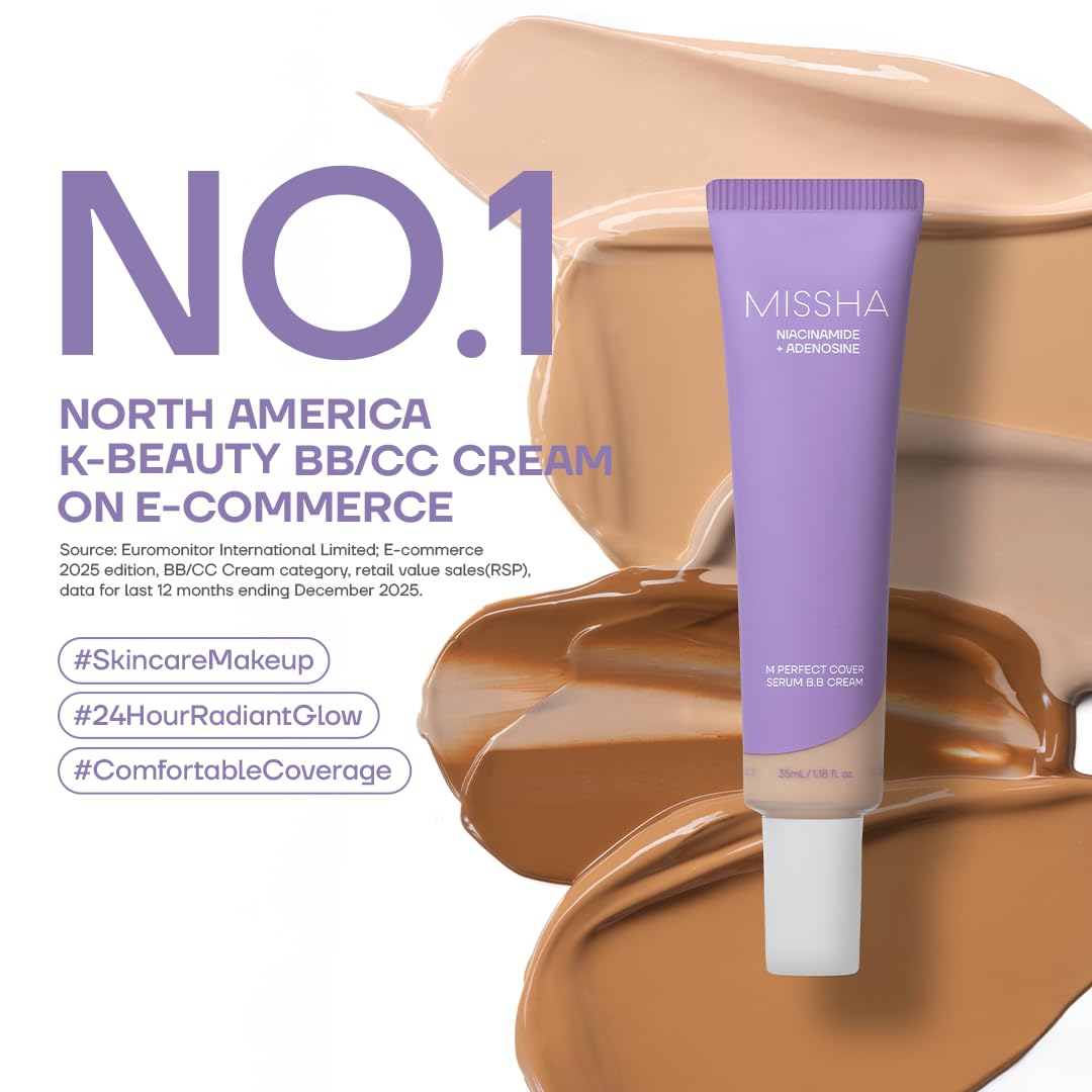 MISSHA M Perfect Cover Serum BB Cream No.41 Medium Tan packaging
