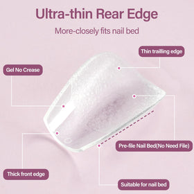 Misssix nail file included in the nail tips kit