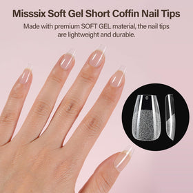 Misssix Nail Glue Gel 10 ml included in the kit