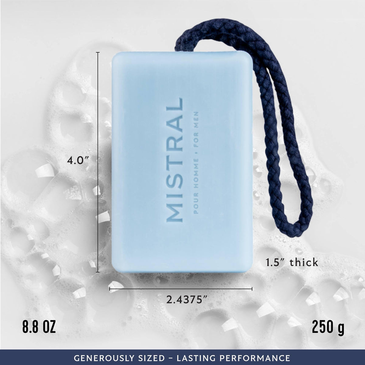 Mistral Surf Hossegor Soap on a Rope close-up of rope design