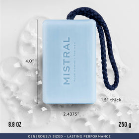 Mistral Surf Hossegor Soap on a Rope close-up of rope design