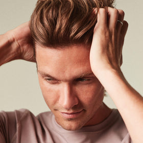 MITCH Clean Cut Styling Cream application on short hair
