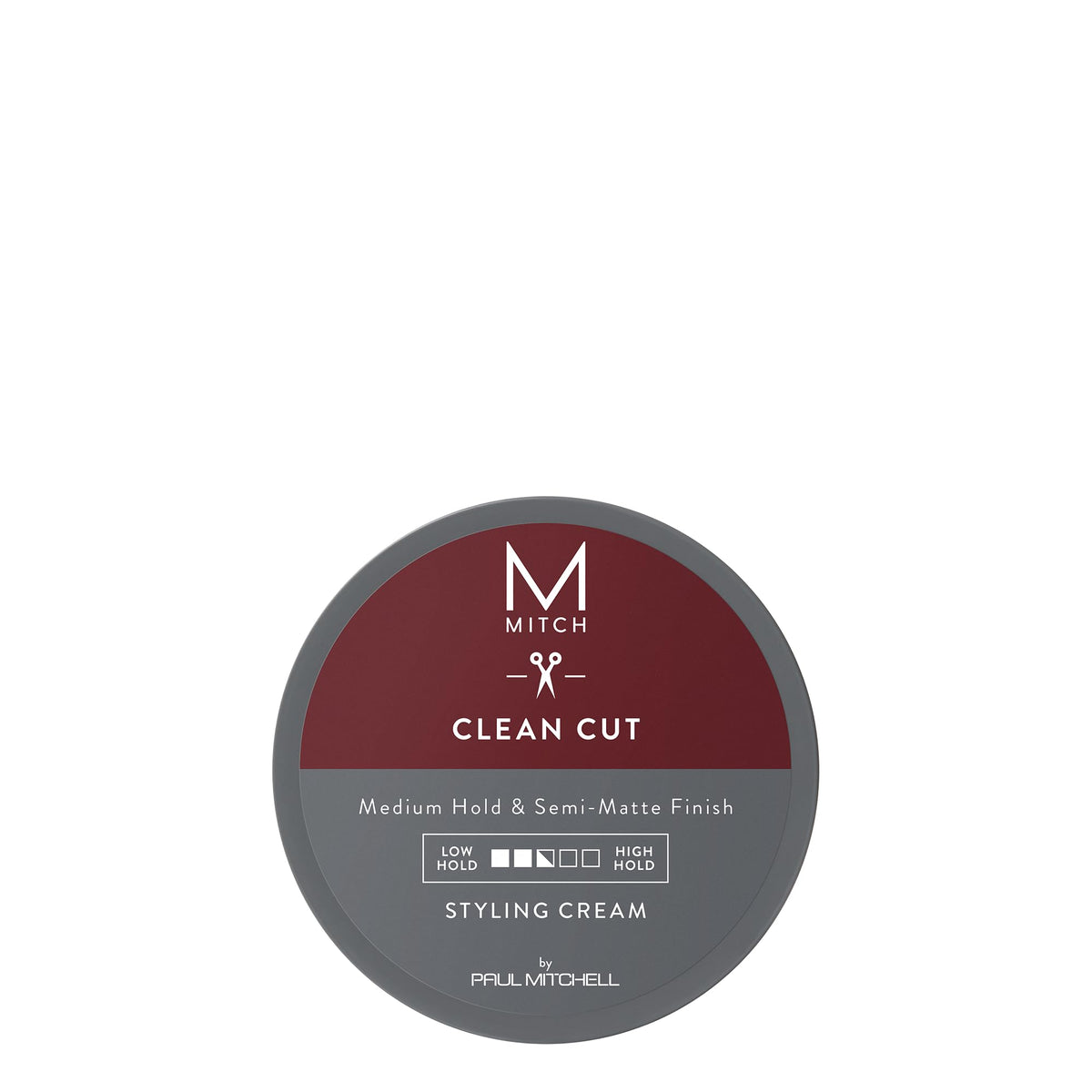 MITCH Clean Cut Styling Cream front view, 120g jar