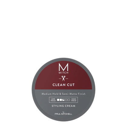 MITCH Clean Cut Styling Cream front view, 120g jar