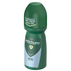 Mitchum Anti-Perspirant & Deodorant Roll-On packaging details