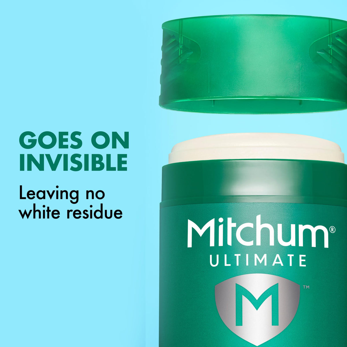 Mitchum Antiperspirant Deodorant packaging with 2 pack display