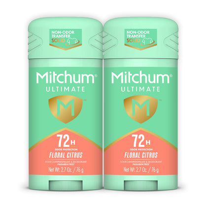 Mitchum Women 72H Protection Antiperspirant Deodorant front view