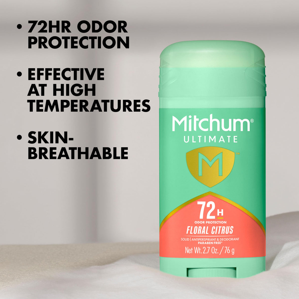 Mitchum Women Antiperspirant Deodorant 2 pack with Floral Citrus scent