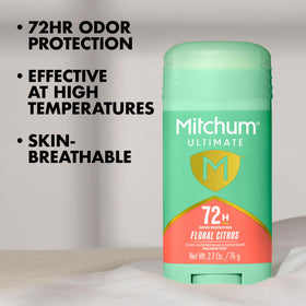 Mitchum Women Antiperspirant Deodorant 2 pack with Floral Citrus scent