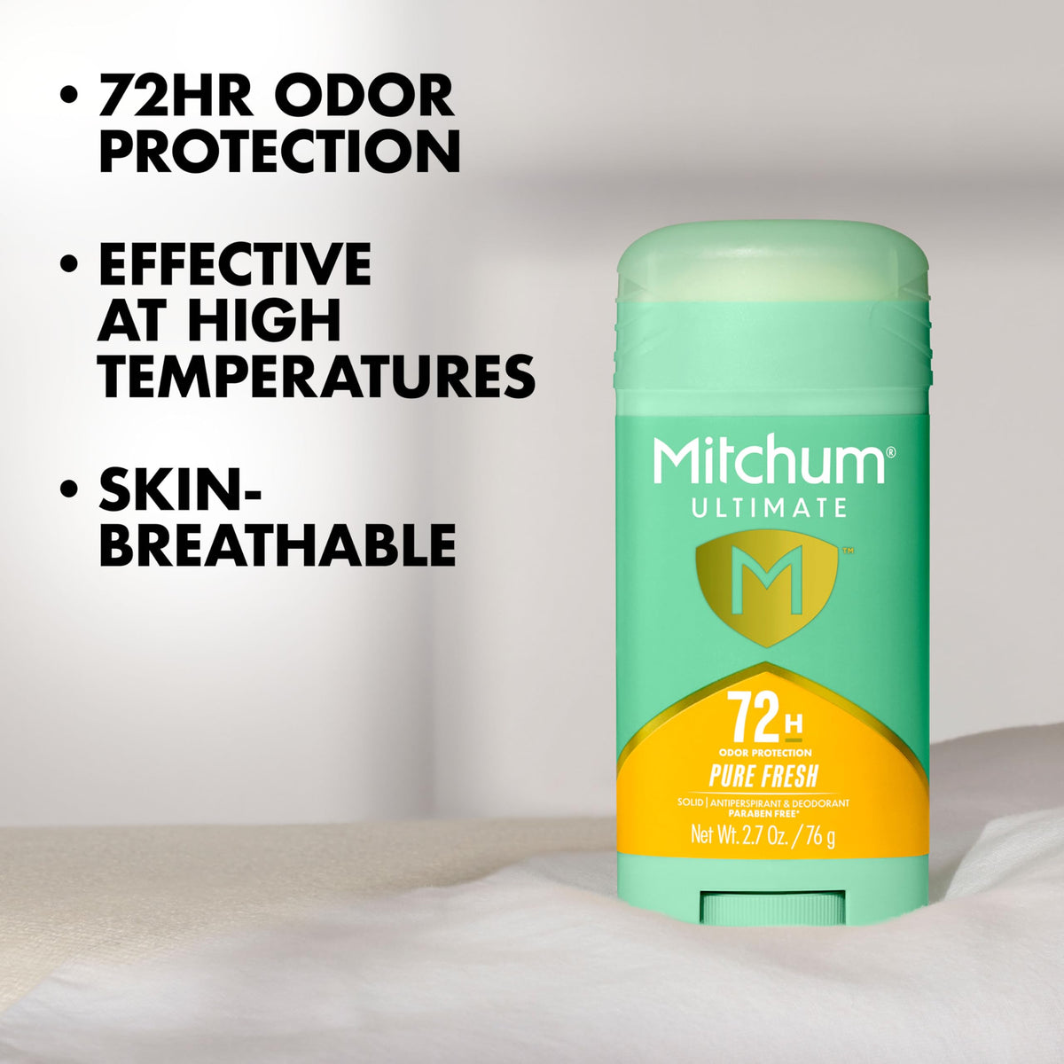 Mitchum Women Antiperspirant Deodorant 72H Protection back view