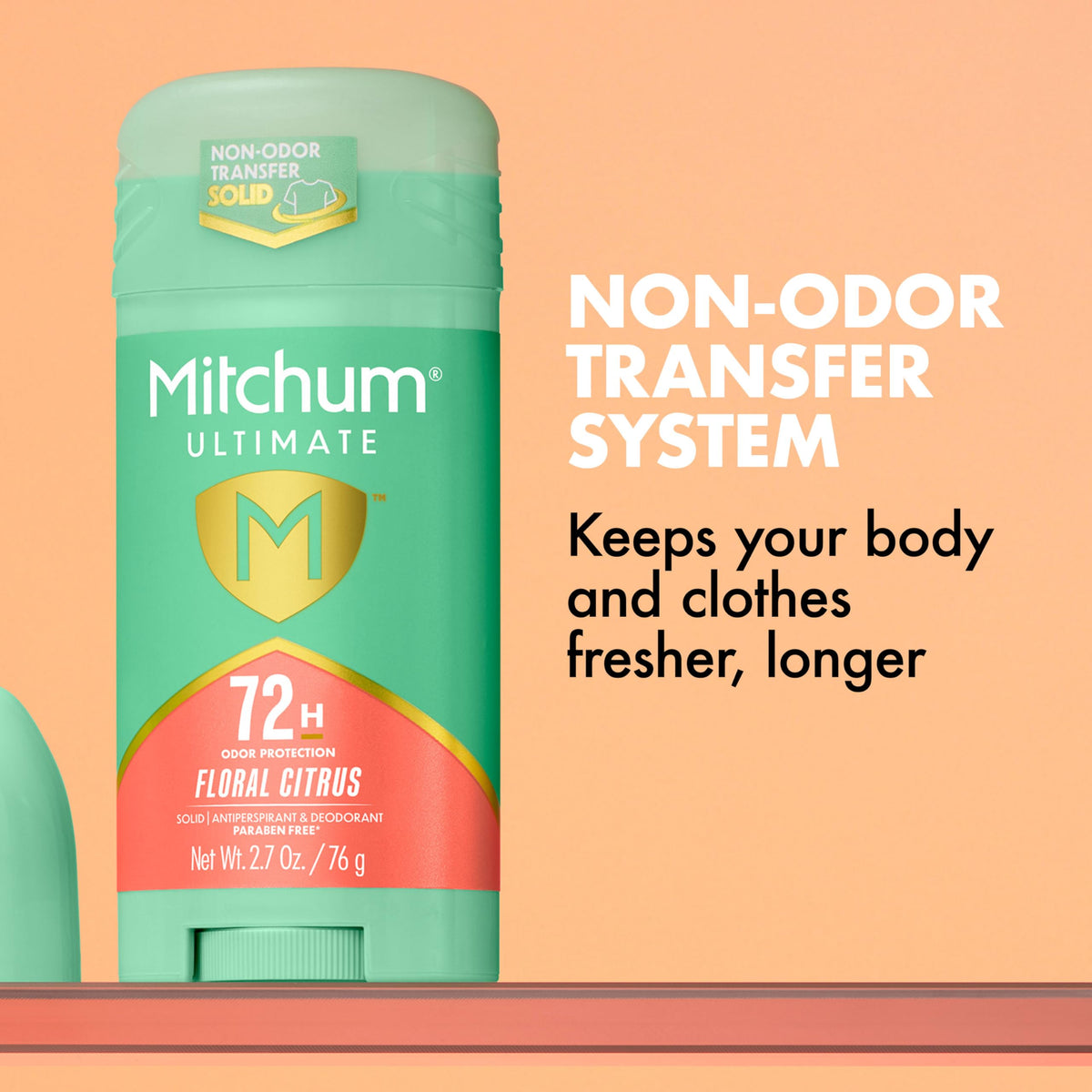 Mitchum Women Antiperspirant Deodorant back view