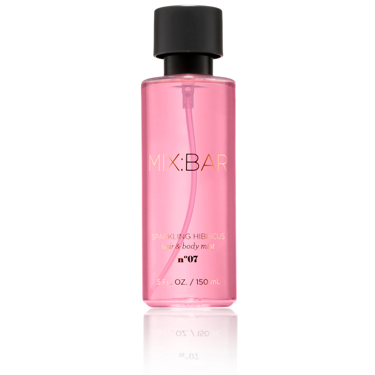 MIX:BAR Sparkling Hibiscus Hair + Body Mist 5oz front view