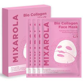 MIXAROLA Collagen Glow Up Mask 2.0 front view with packaging