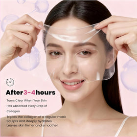 MIXAROLA Collagen Glow Up Mask 2.0 in a spa setting