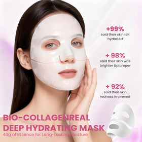 MIXAROLA Collagen Glow Up Mask 2.0 texture close-up