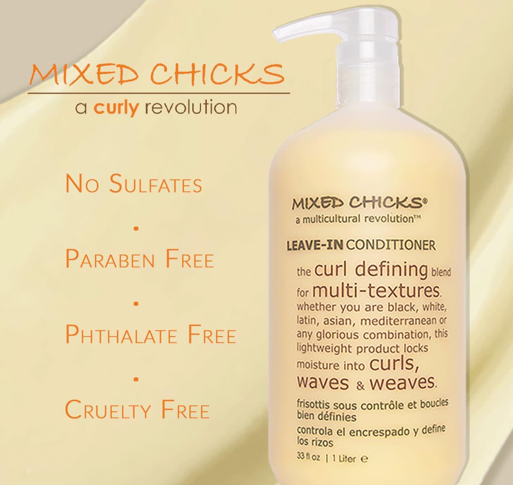 Mixed Chicks Curl Defining Leave-In Conditioner with textured hair