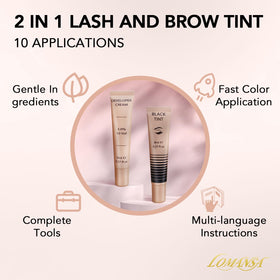 Mixing brush and stirring tool from Lomansa kit