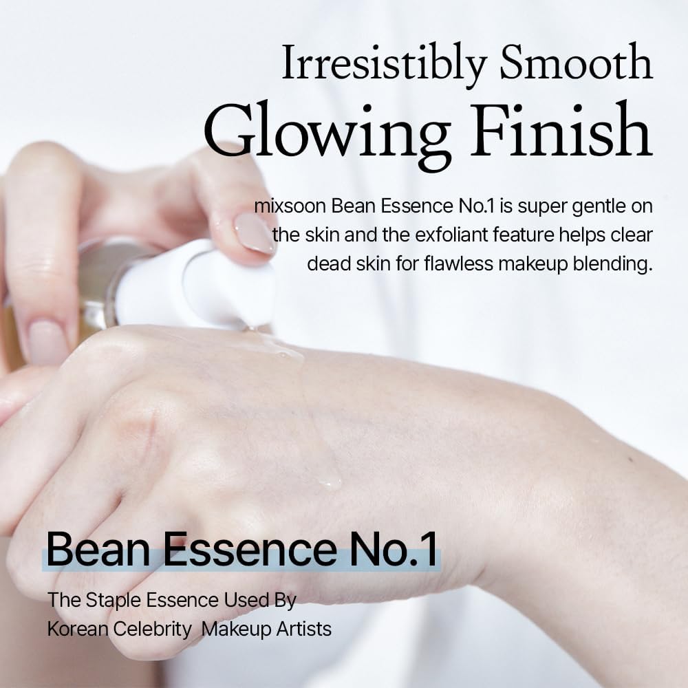 mixsoon Bean Essence 50ml back view showing ingredients
