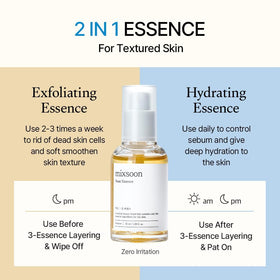 mixsoon Bean Essence 50ml side view with pump
