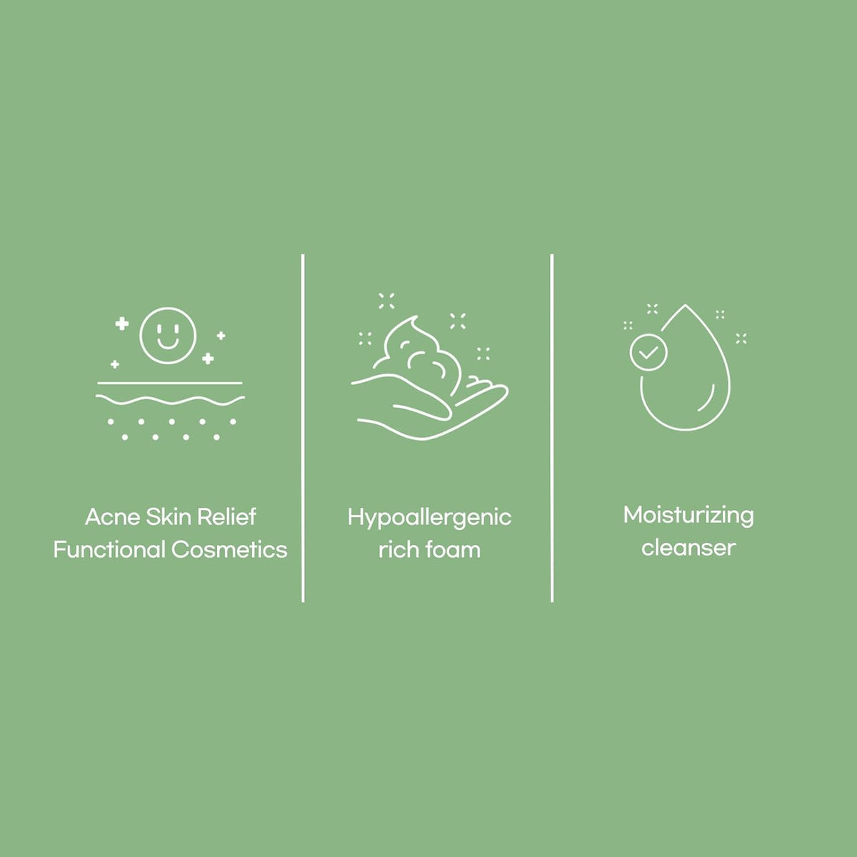mixsoon Centella Cleansing Foam packaging details