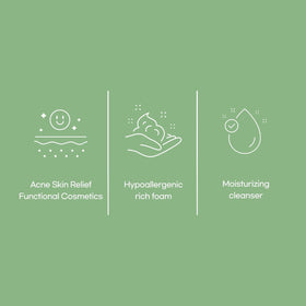 mixsoon Centella Cleansing Foam packaging details