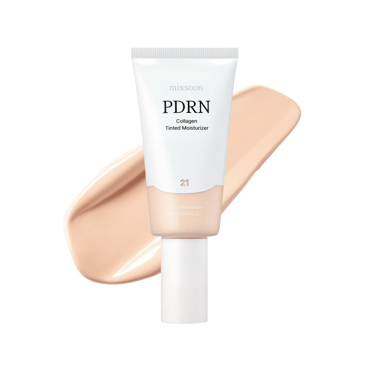 mixsoon PDRN Collagen Tinted Moisturizer 50ml No. 21 Soft front view