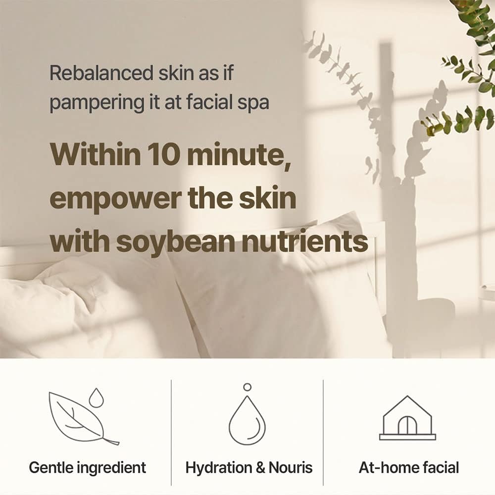 mixsoon Soybean Milk Pad application on face