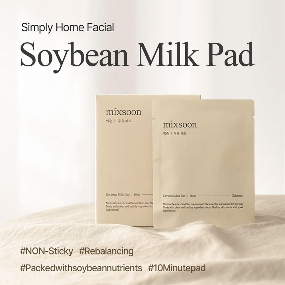 mixsoon Soybean Milk Pad essence texture close-up