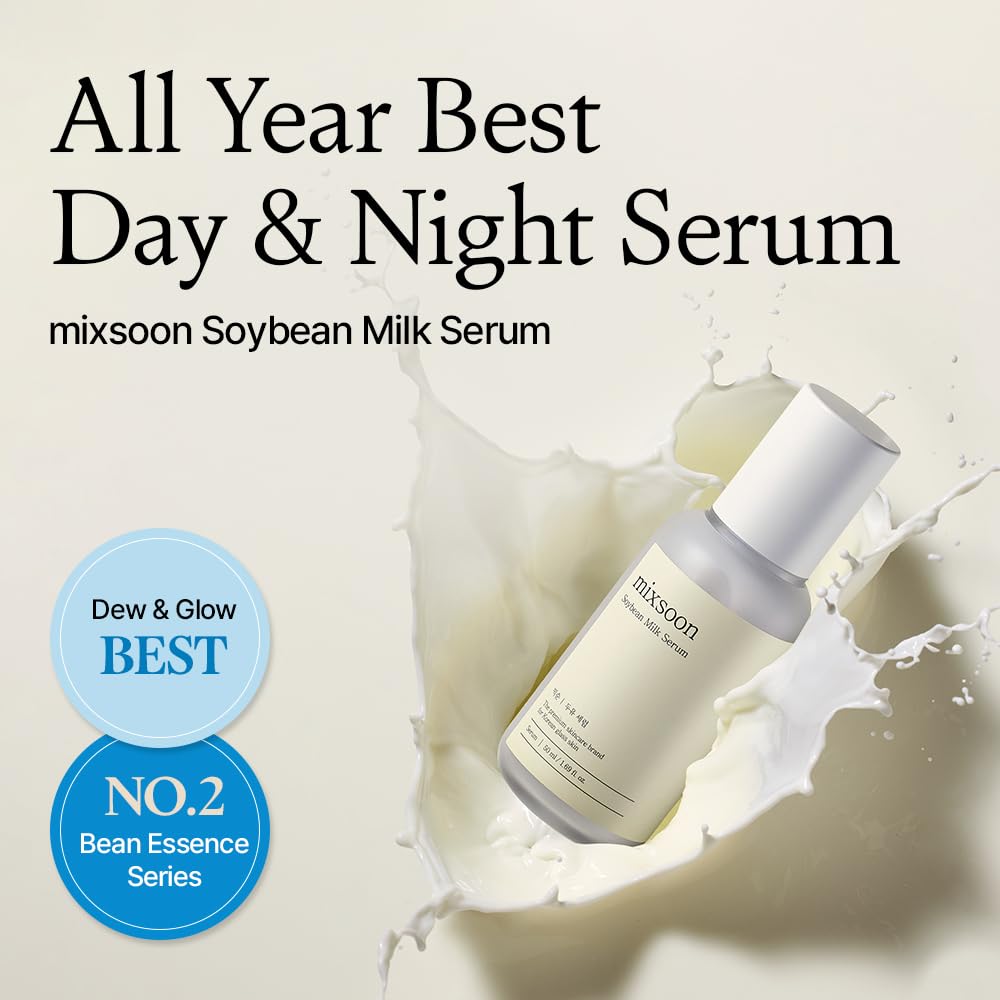mixsoon Soybean Milk Serum bottle side view