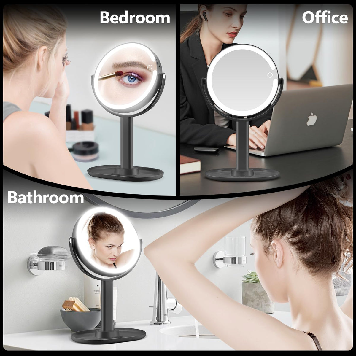 MIYADIVA Makeup Mirror packaging and contents