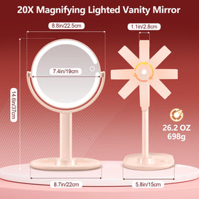 MIYADIVA Makeup Mirror packaging display
