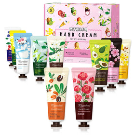 MIYUELENI 10 Pack Hand Creams assorted scents front view