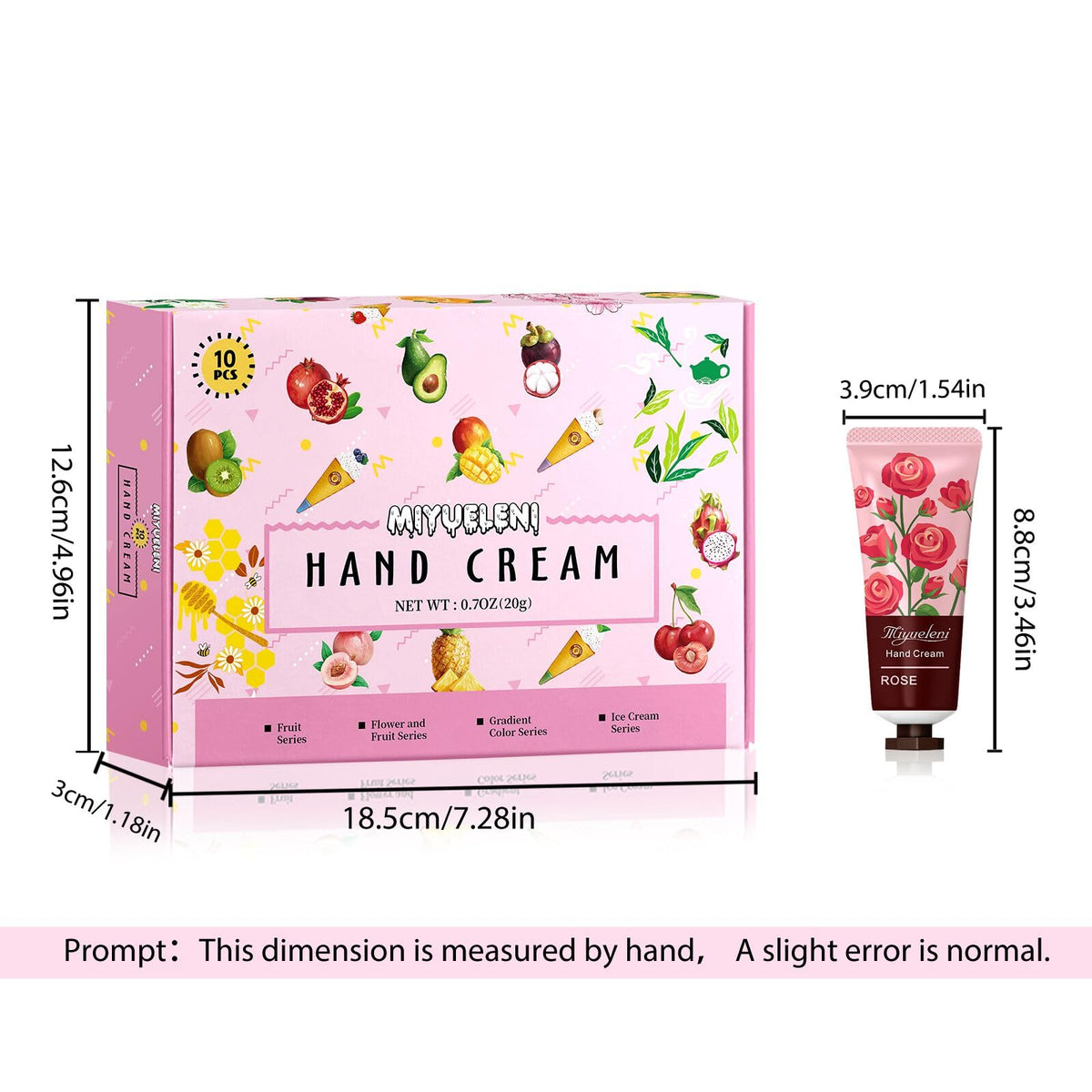 MIYUELENI hand cream blueberry mini tube
