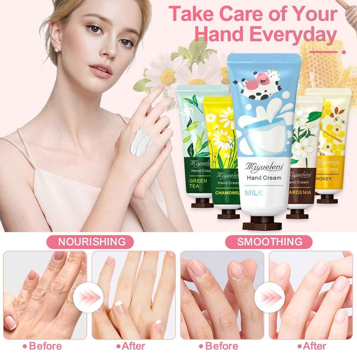 MIYUELENI hand cream honey mini tube