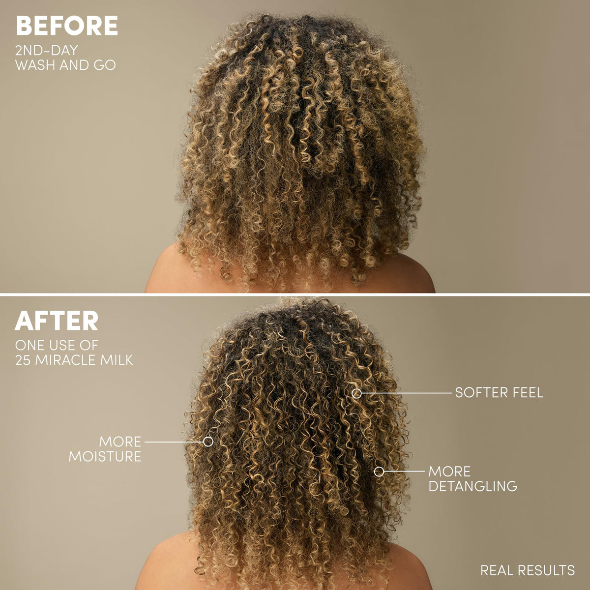 Mizani 25 Miracle Milk Leave-in Conditioner 8.5 fl oz side view