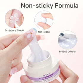 MIZHSE 3D Gel Nail Art Sculpting Gel packaging