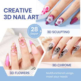 MIZHSE 3D Sculpting Gel Kit packaging front view