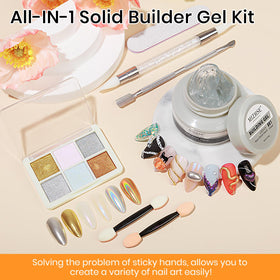 MIZHSE 3D Sculpting Gel Nail Art tools and accessories