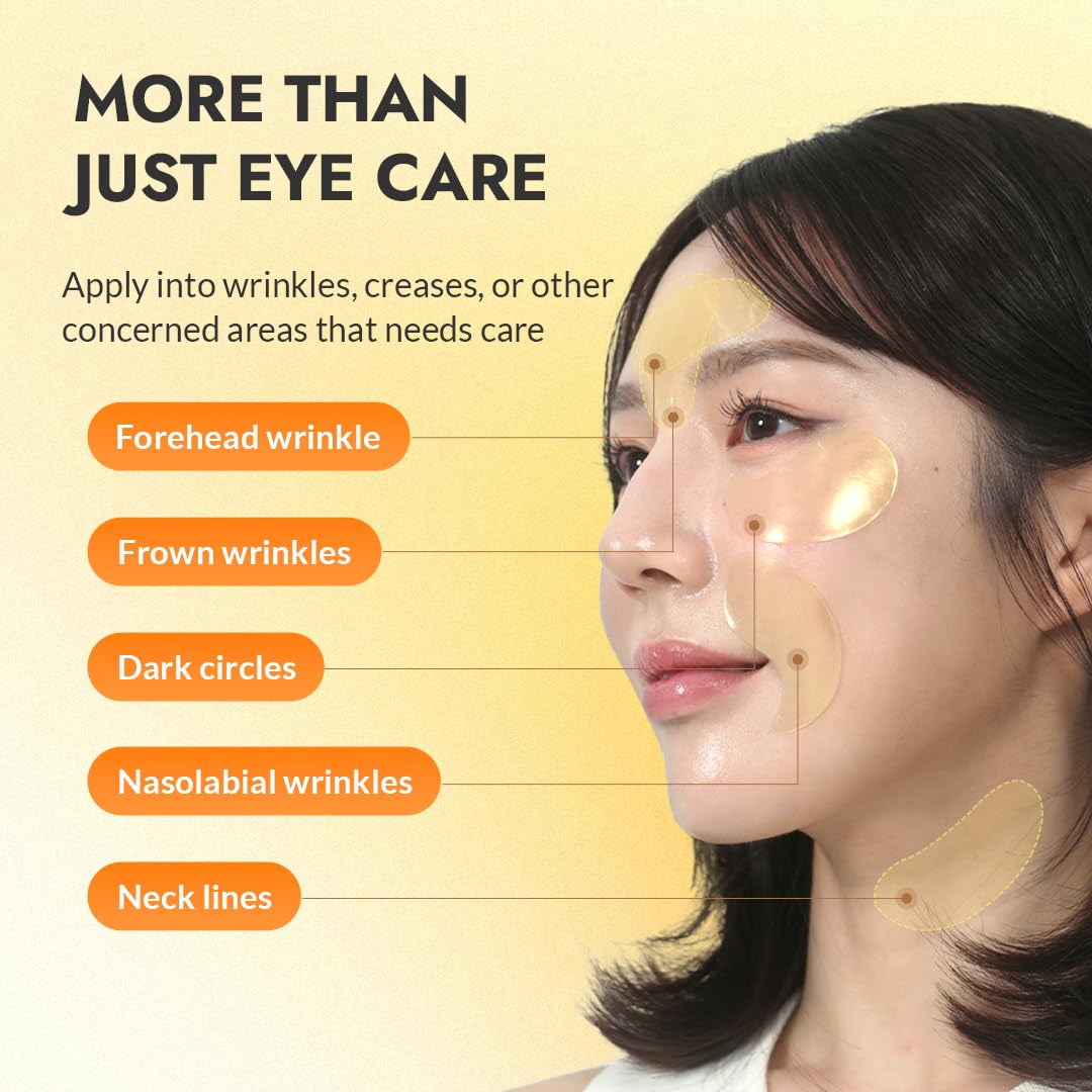 MIZON 24K Gold Snail Mucin Under Eye Patches ingredients list