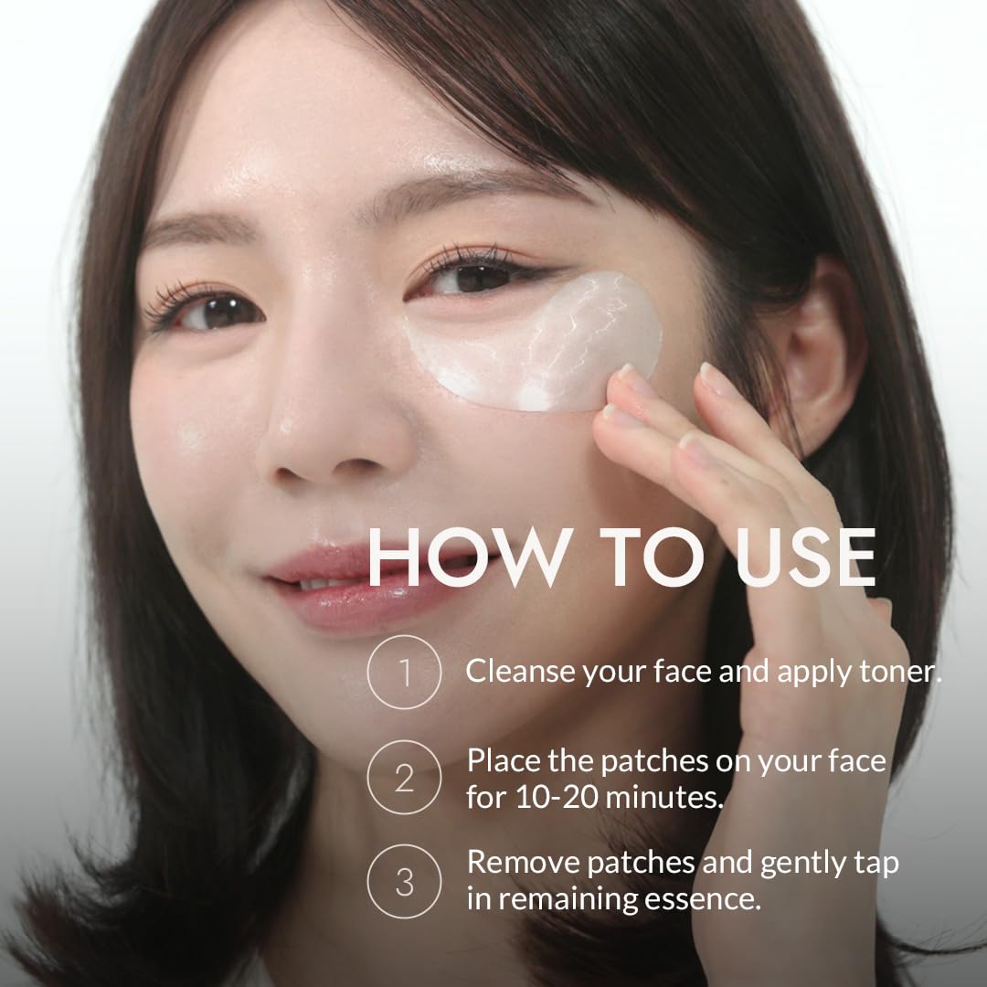 MIZON Pure Pearl Eye Gel Patch contents display
