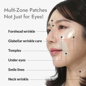 MIZON Pure Pearl Eye Gel Patch with white pearl ingredients