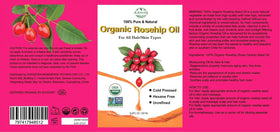 MMPANG Rosehip Seed Oil close-up of bottle
