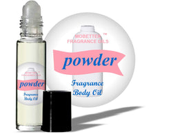 MOBETTER FRAGRANCE OILS Powder Fresh Scent Body Oil front view