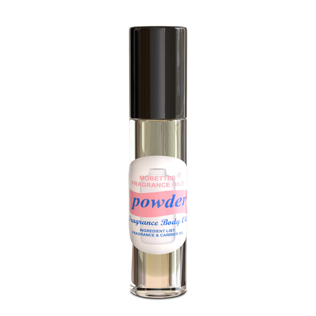 MOBETTER FRAGRANCE OILS Powder Fresh Scent Body Oil roll-on applicator