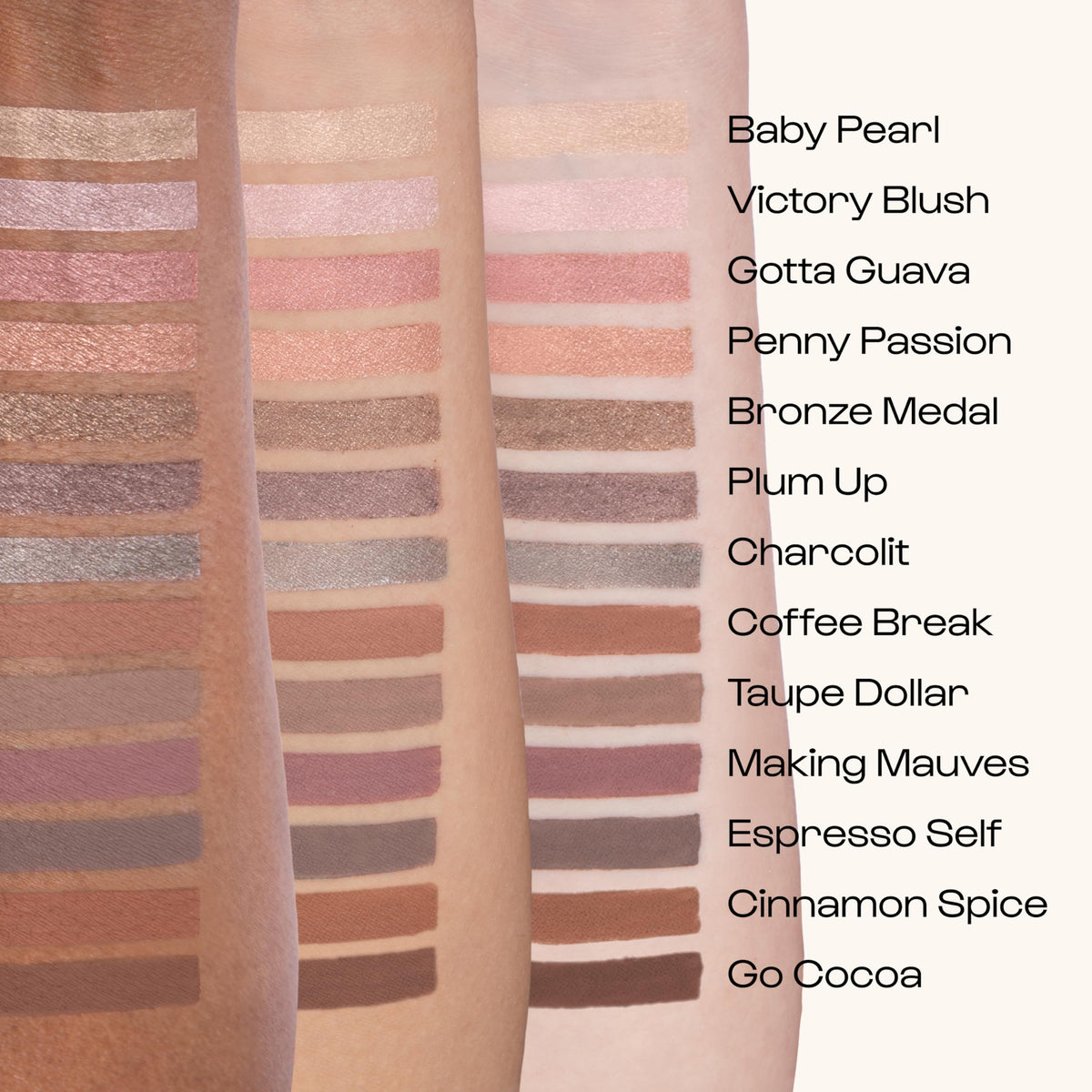 Model applying ALLEYOOP 11th Hour Cream Eyeshadow Stick