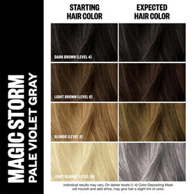 Model applying IGK Magic Storm Hair Gloss to hair