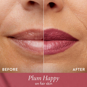 Model applying LAURA GELLER Jelly Balm to lips
